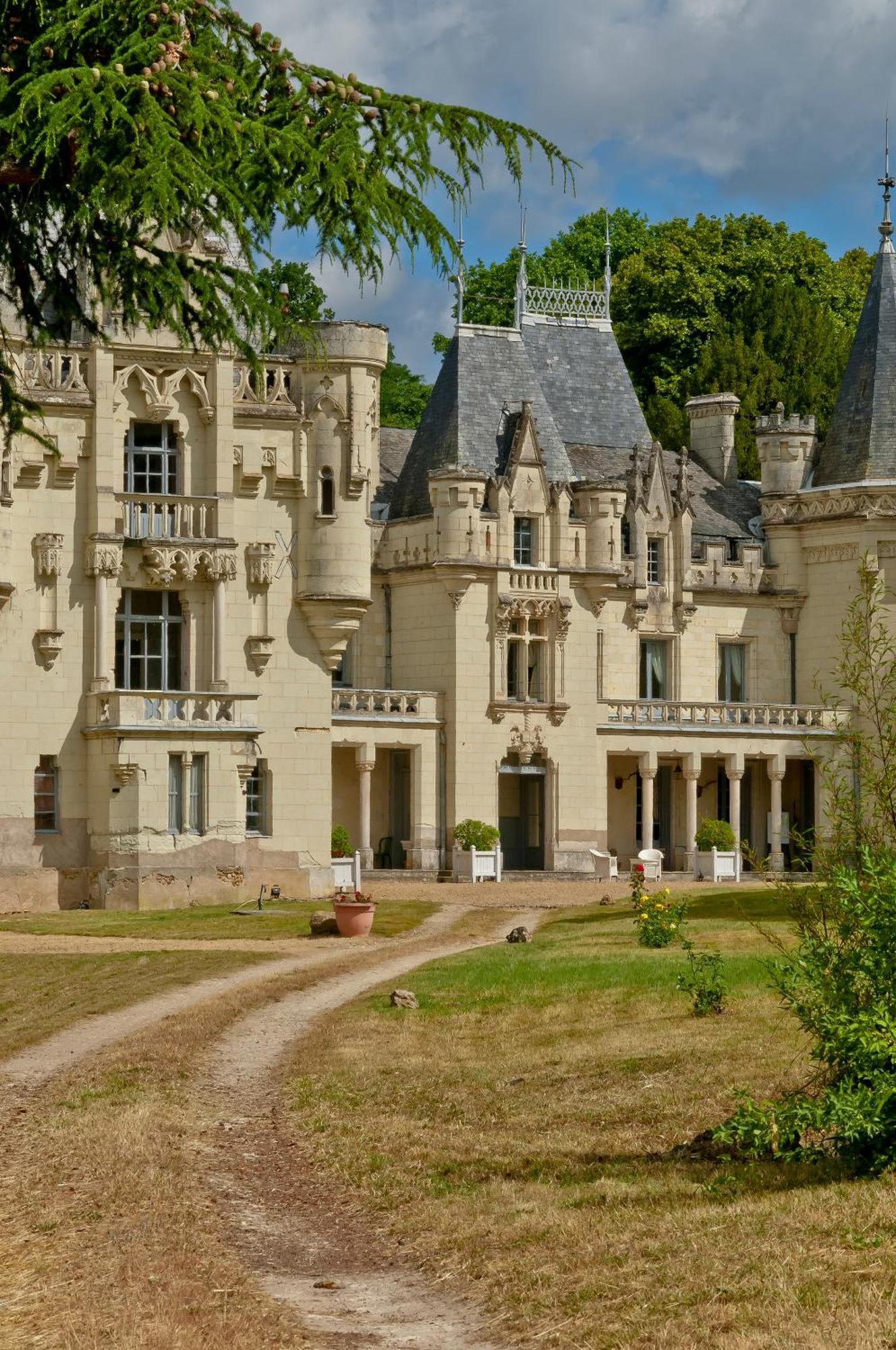 Chateau de Salvert - Gites Neuillé Exterior foto